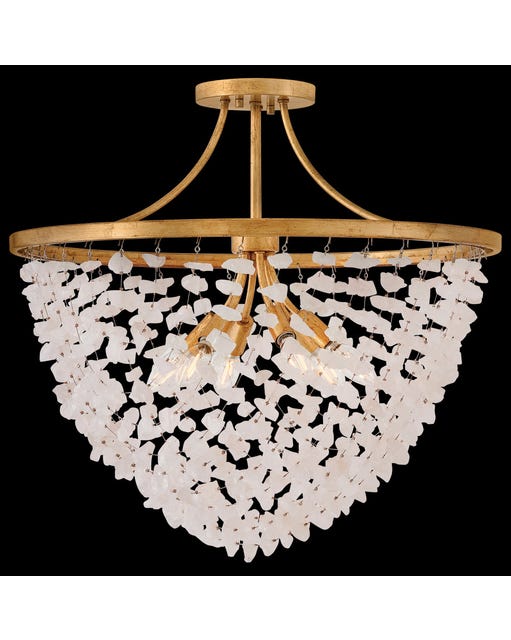 Myra Medium Semi-Flush Mount