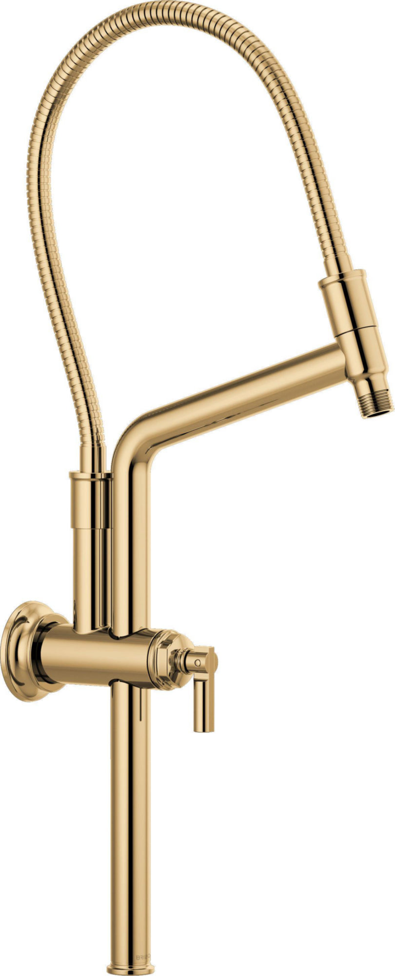 HEIGHT ADJUSTABLE SHOWER ARM AND FLANGE