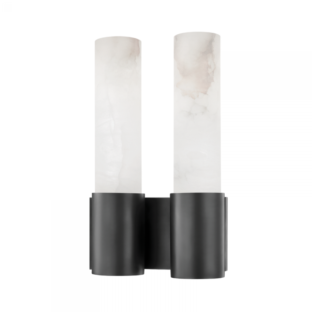 2 LIGHT WALL SCONCE