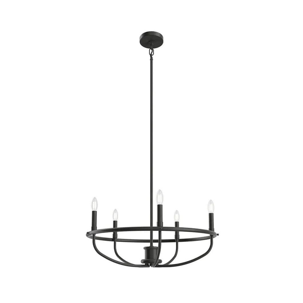 Bethel Chandelier In Black