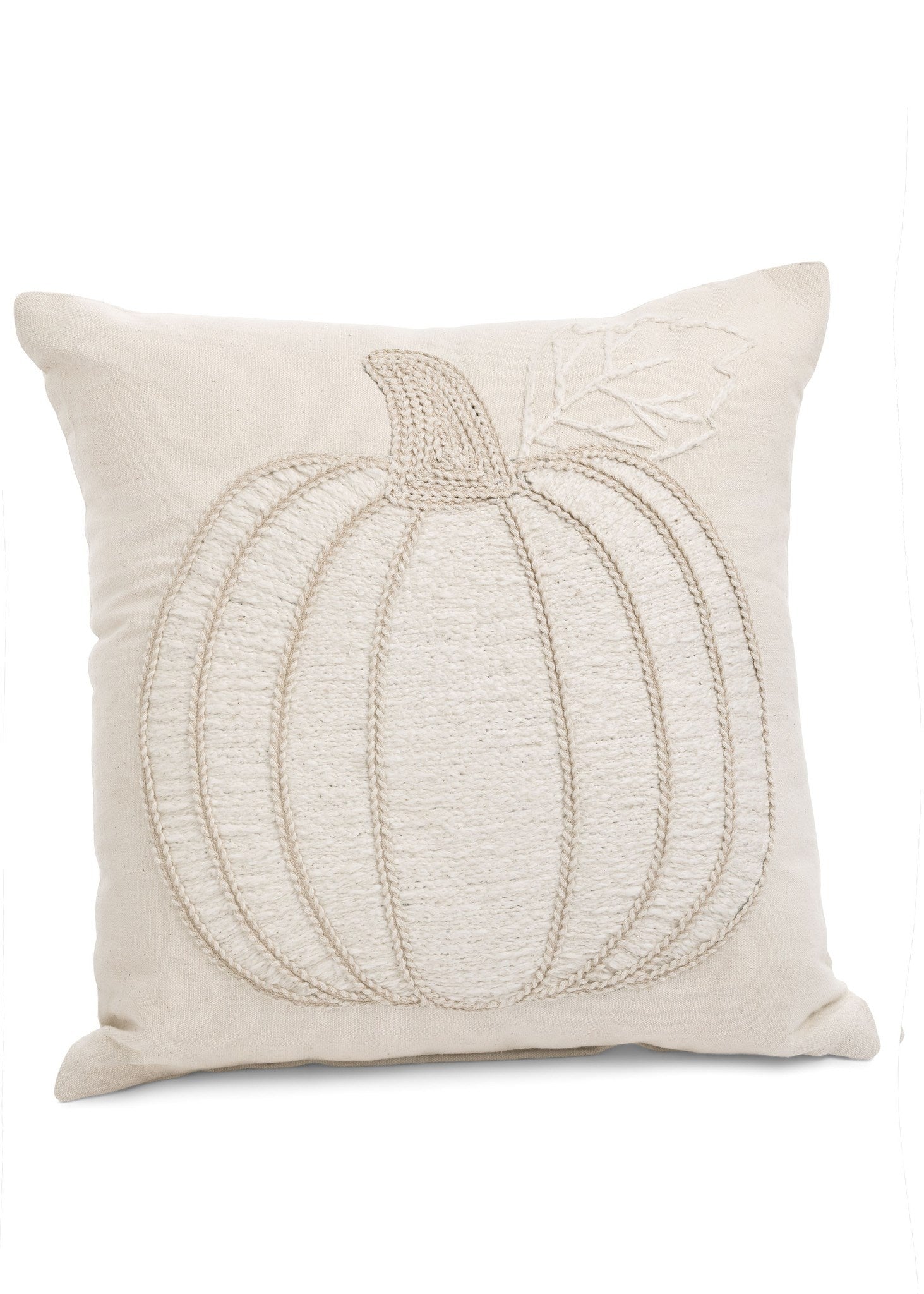 Pumpkin Pillow White