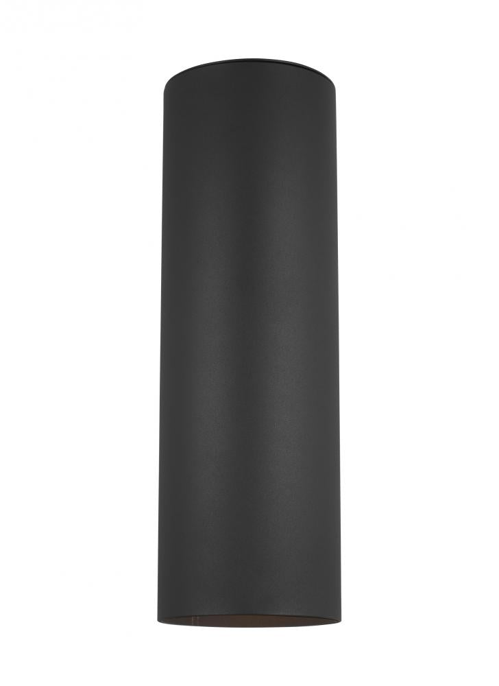 Outdoor Cylinders Large Two Light Outdoor Wall Lantern