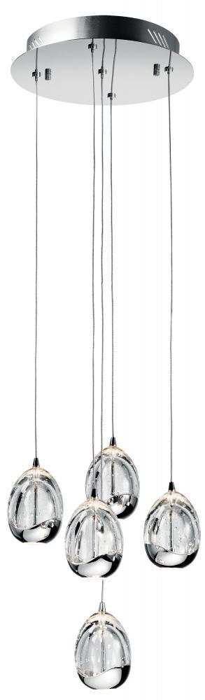 Cluster Pendant 5Lt LED