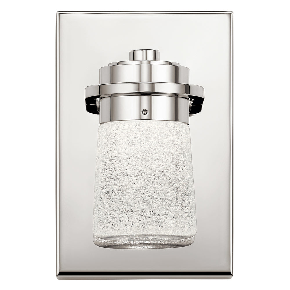 Vada 3000K LED 1 Light Wall Sconce Polished Nickel