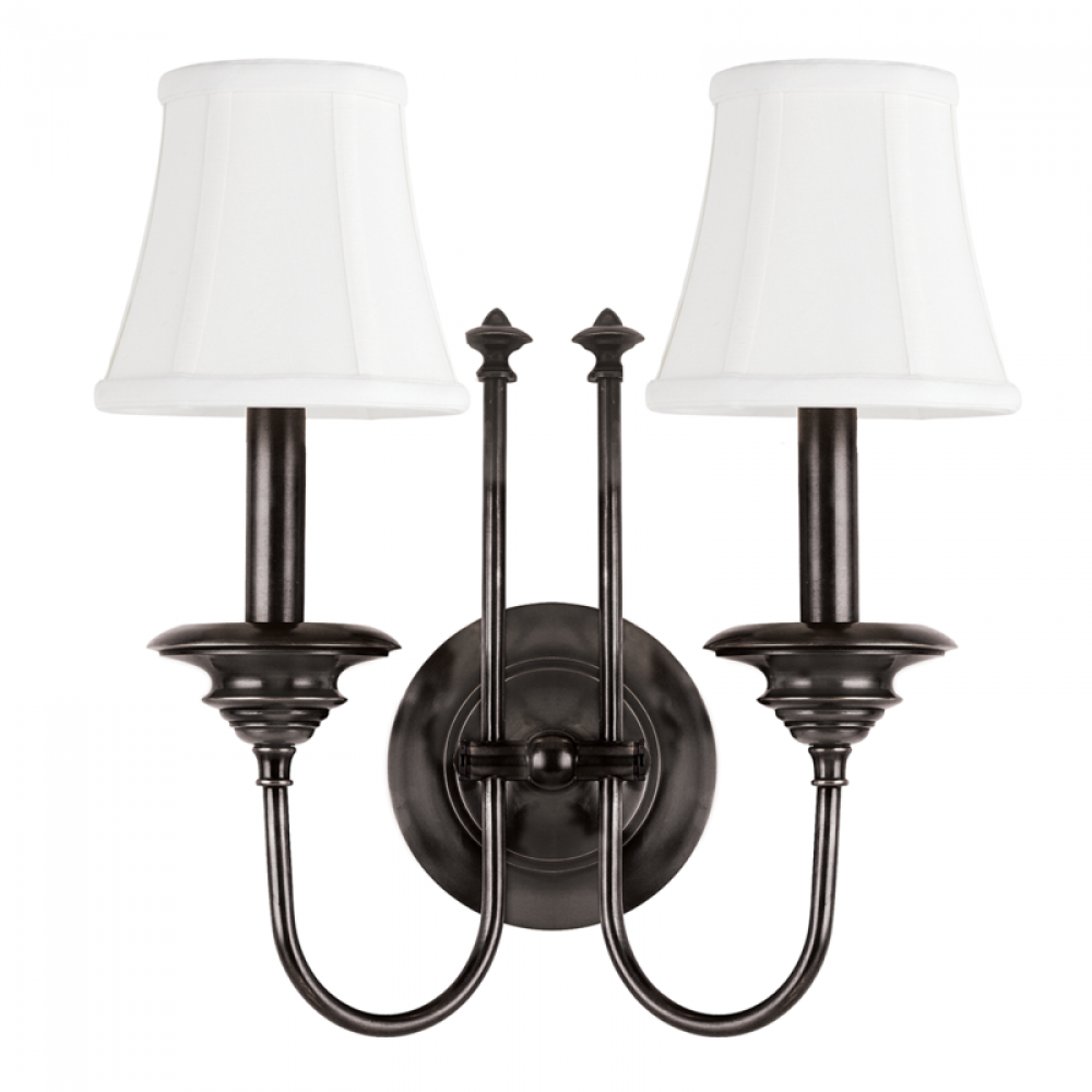 2 LIGHT WALL SCONCE