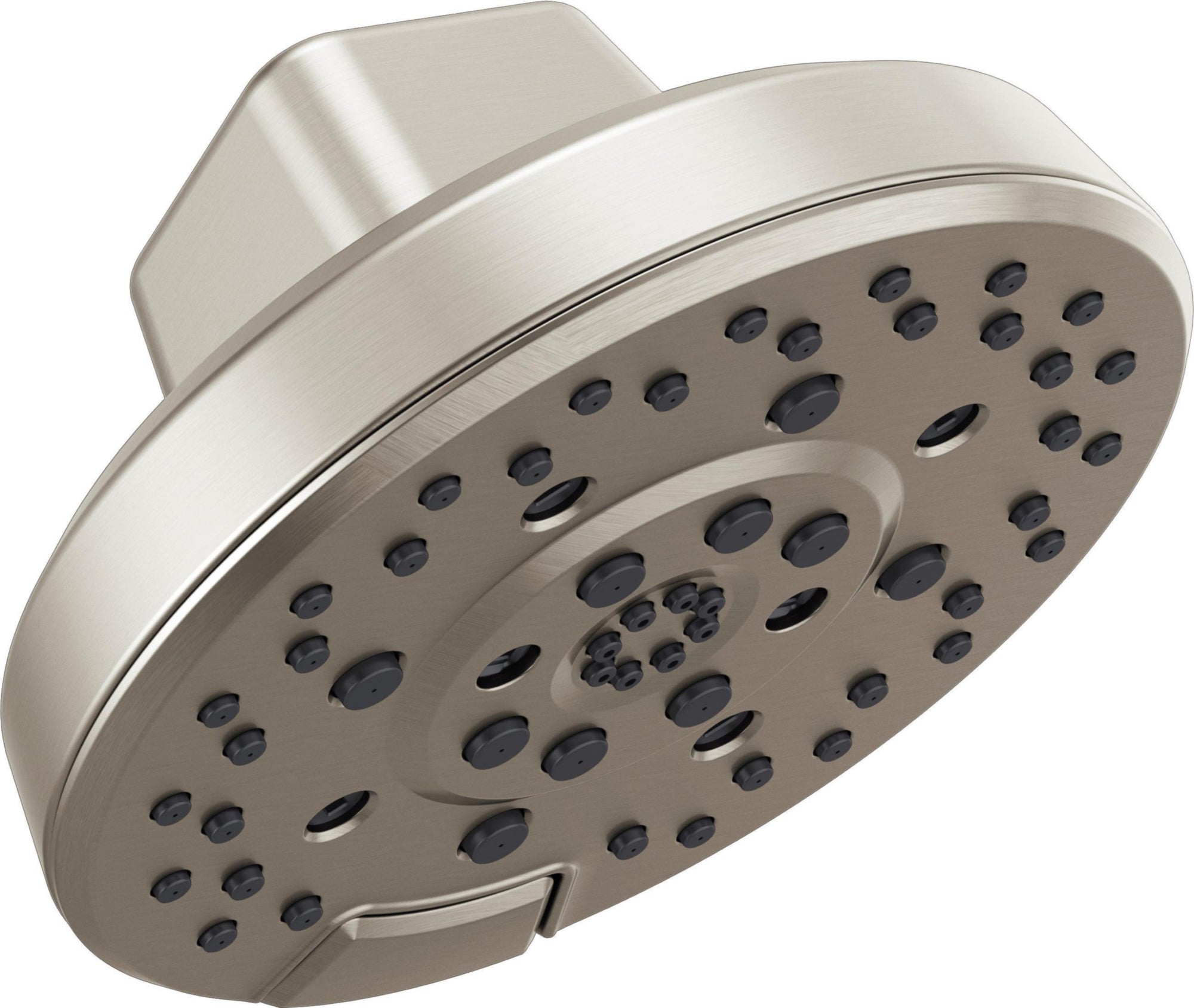 4-FUNCTION RAINCAN SHOWERHEAD WITH H2OKINETIC TECHNOLOGY