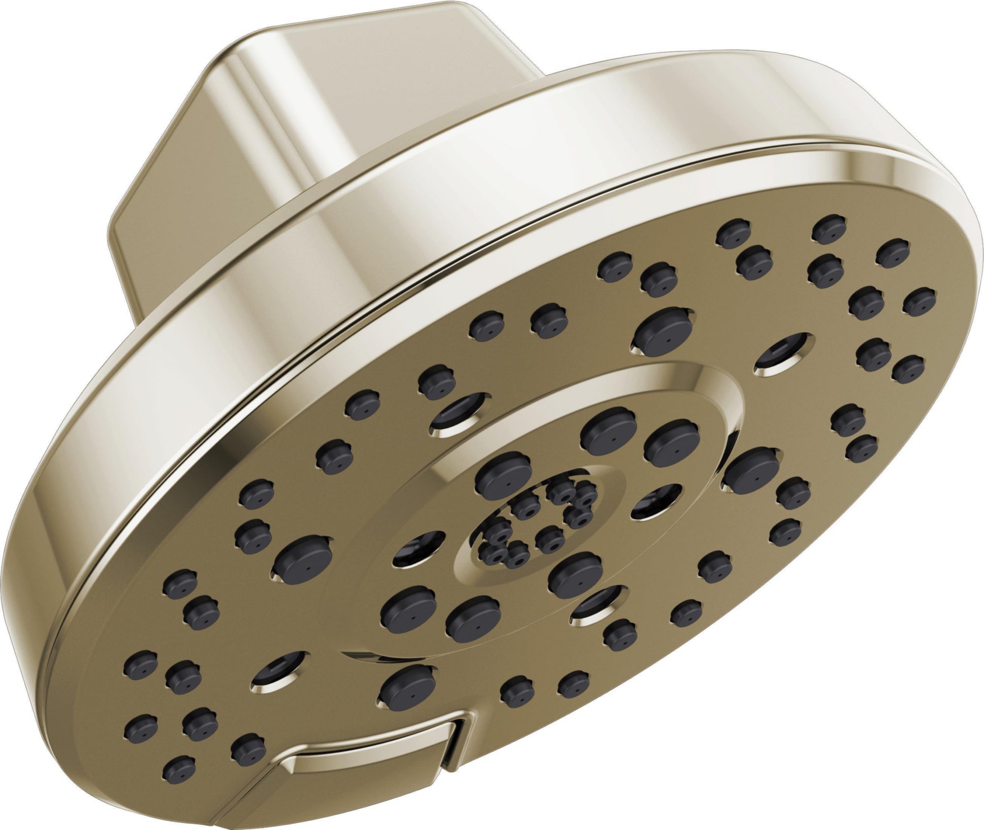 4-FUNCTION RAINCAN SHOWERHEAD WITH H2OKINETIC TECHNOLOGY