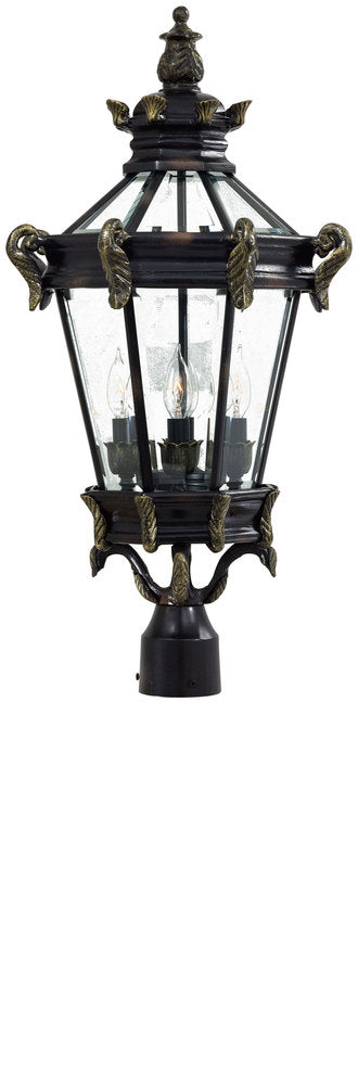 Stratford Hall??- 4 Light Outdoor Post Mount