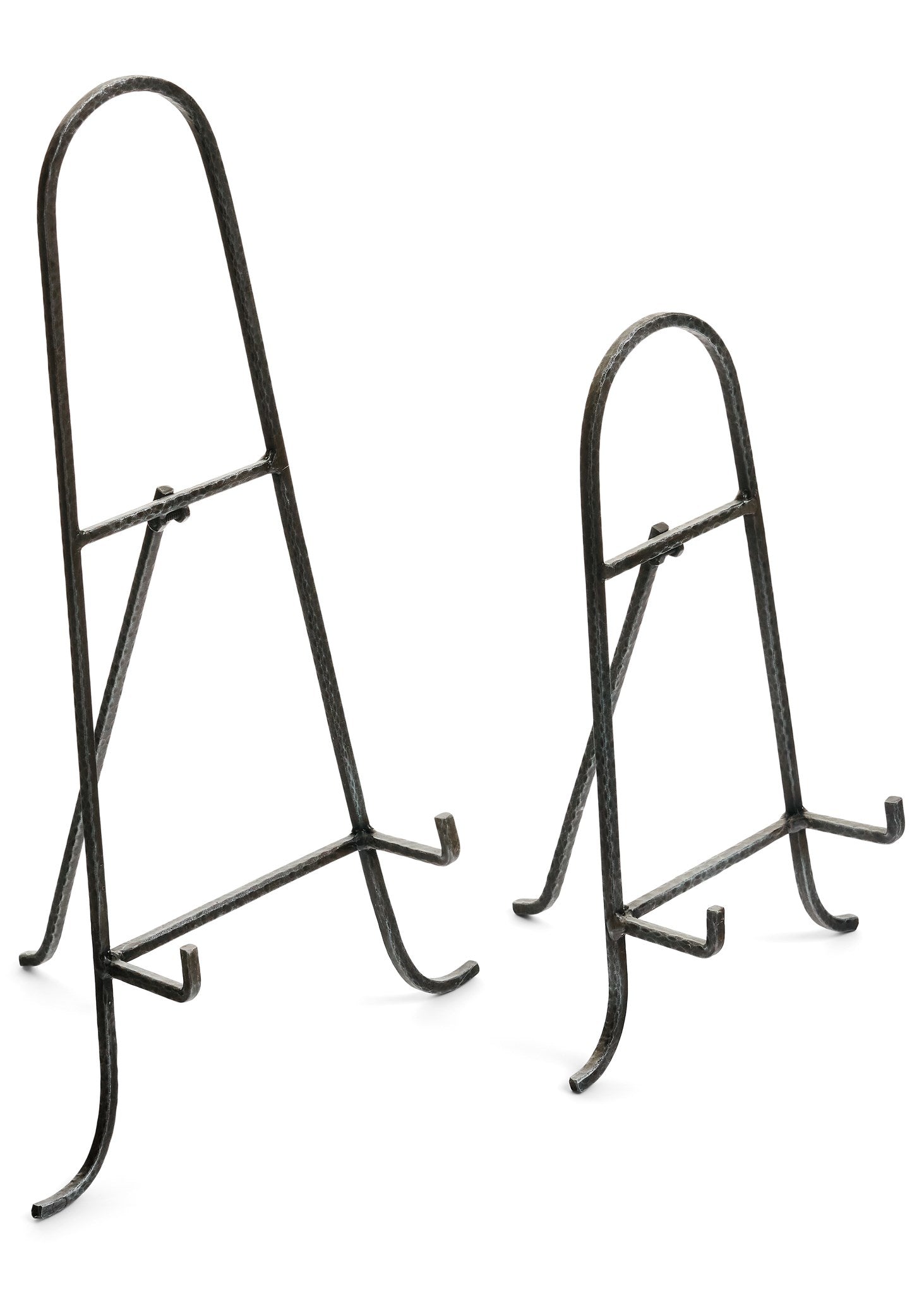 Easel W/Fold Hinge For Frame Picture Iron Black