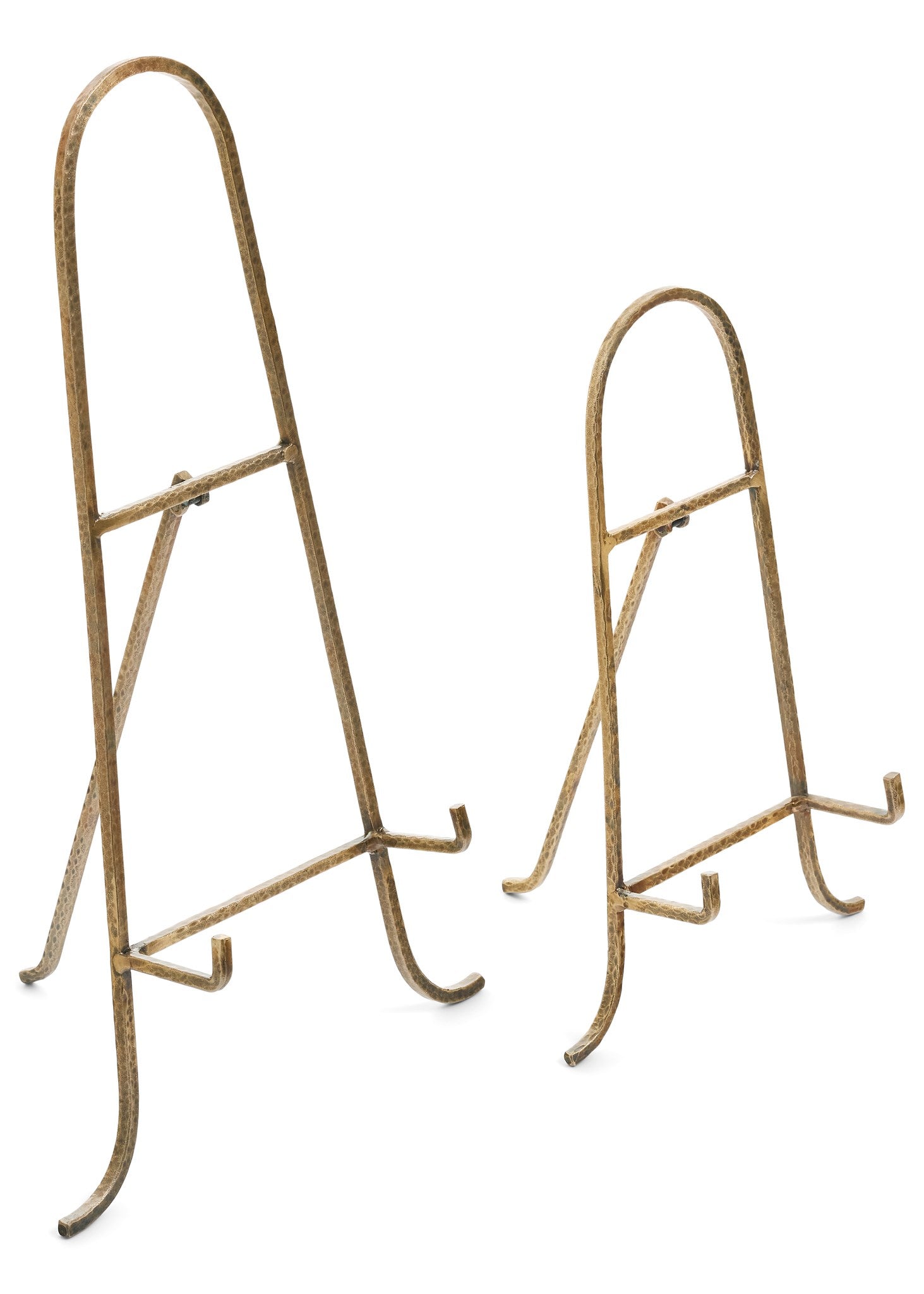 Easel Fold Hinge For Framed Pic Iron Antique Brass (2 Sizes)