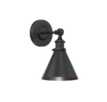 Load image into Gallery viewer, Glenn 1-Light Adjustable Wall Sconce in Classic Bronze

