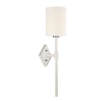 Load image into Gallery viewer, Destin 1-Light Wall Sconce in Polished Nickel
