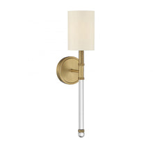 Load image into Gallery viewer, Fremont 1-Light Wall Sconce in Warm Brass
