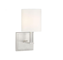 Load image into Gallery viewer, Waverly 1-Light Wall Sconce in Satin Nickel
