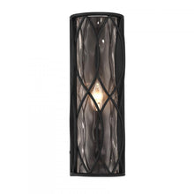 Load image into Gallery viewer, Snowden 1-Light Wall Sconce in Matte Black
