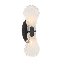 Load image into Gallery viewer, Bancroft 2-Light Wall Sconce in Matte Black

