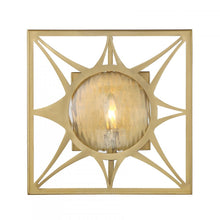 Load image into Gallery viewer, Balfour 1-Light Wall Sconce in Warm Brass
