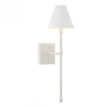 Load image into Gallery viewer, Jefferson 1-Light Wall Sconce in Bisque White
