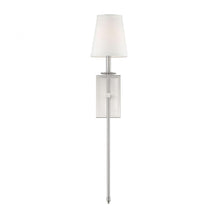 Load image into Gallery viewer, Monroe 1-Light Wall Sconce in Satin Nickel
