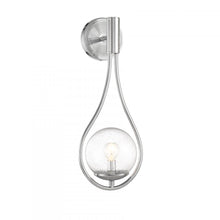 Load image into Gallery viewer, Encino 1-Light Wall Sconce in Polished Chrome
