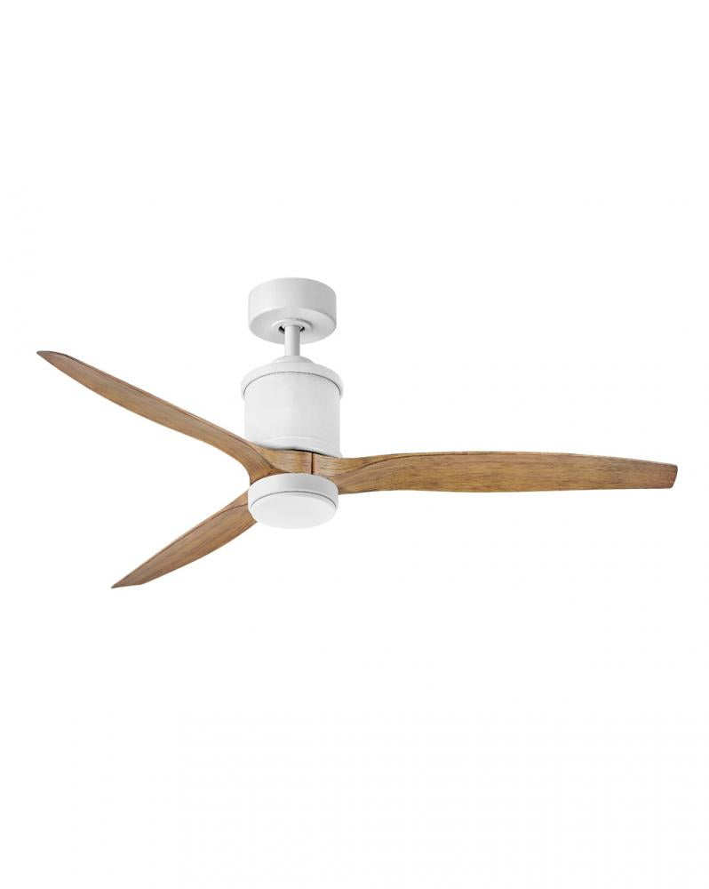 Hover 60" LED Smart Fan - White|Brown