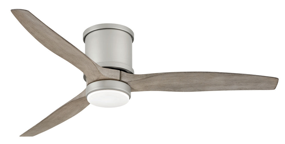 Hover Flush 52" LED Smart Fan - Nickel