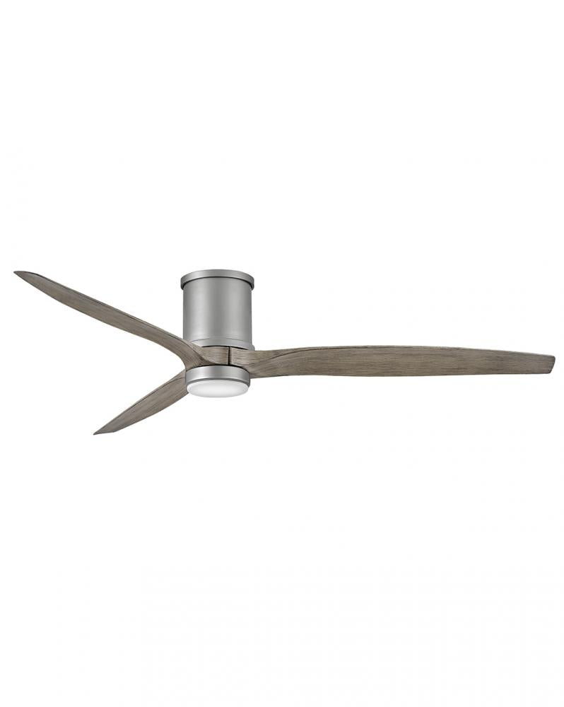 Hover Flush 72" LED Smart Fan - Nickel