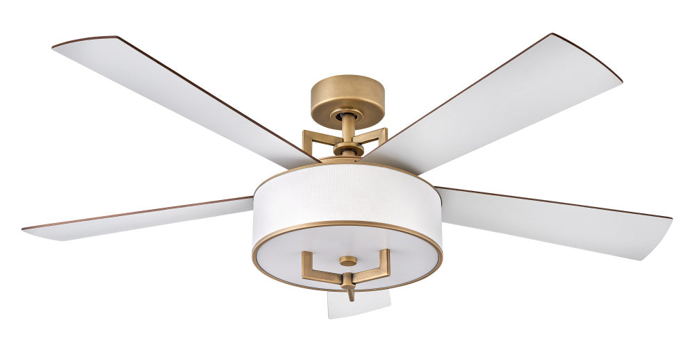 Hampton 56" LED Smart Fan - Brass