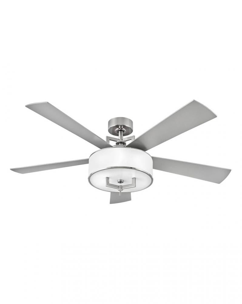 Hampton 56" LED Smart Fan - Nickel