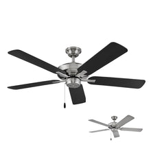 Load image into Gallery viewer, Metro 52" Fan - Nickel
