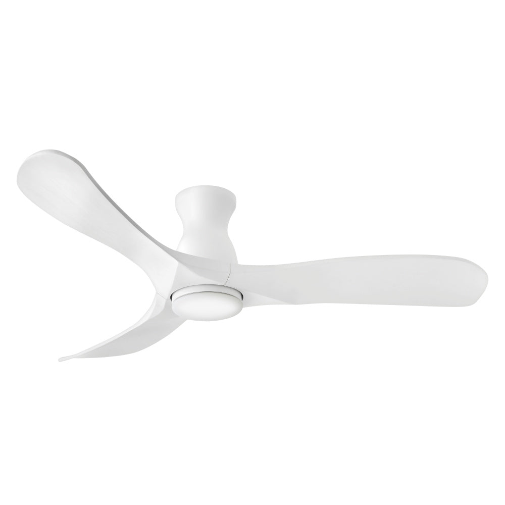 Swell Flush Illuminated 56" LED Smart Fan - White