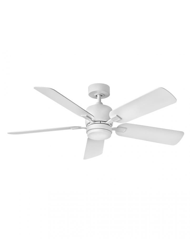 Afton 52" LED Fan - White