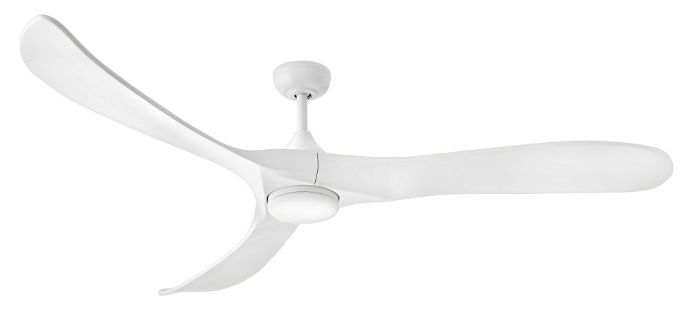 Swell Illuminated 72" LED Smart Fan - White