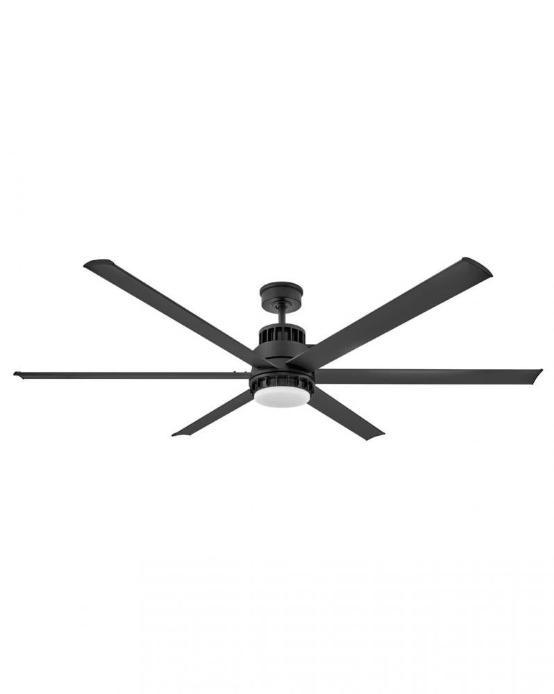 Draftsman 72" LED Smart Fan - Black