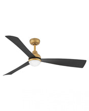 Load image into Gallery viewer, Una 56" LED Fan - Brass
