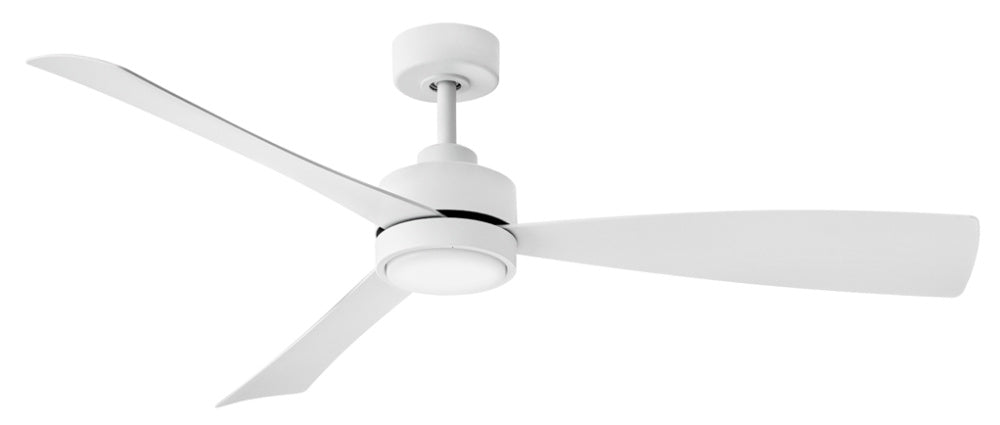 Iver 56" LED Smart Fan - White