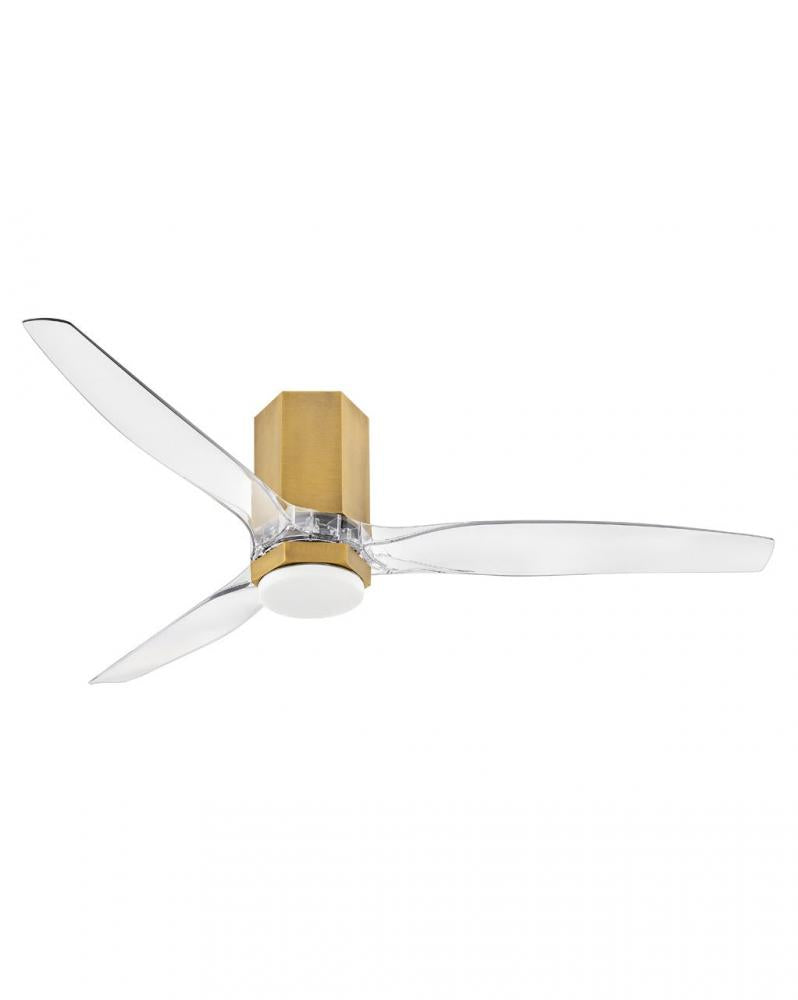 Facet 52" LED Smart Fan - Brass