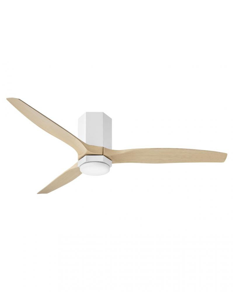 Facet 52" LED Smart Fan - White