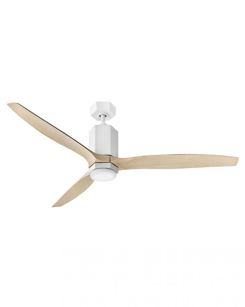 Facet 60" LED Dual Mount Smart Fan - White