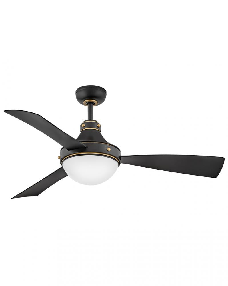 Oliver 50" LED Smart Fan - Black