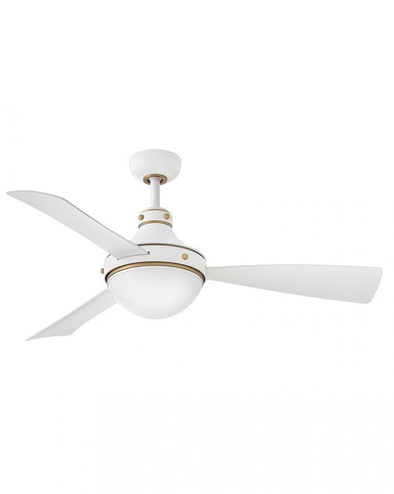 Oliver 50" LED Smart Fan - White
