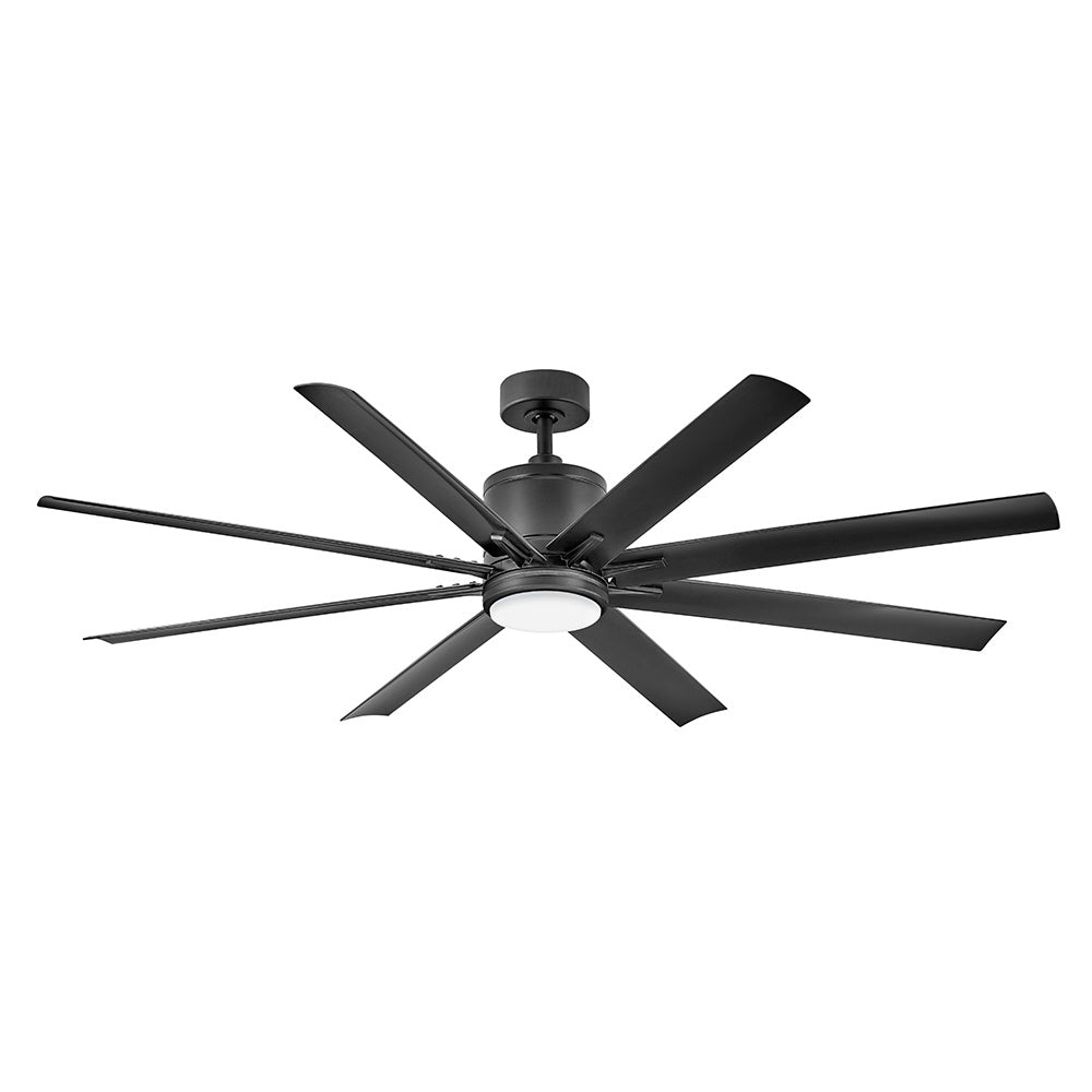 Vantage 66" LED Smart Fan - Black