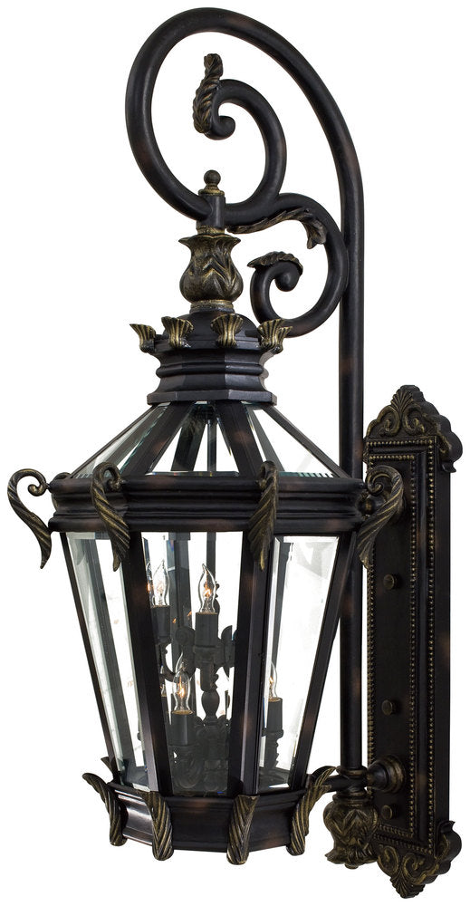 Stratford Hall?????- 6 + 3 Light Outdoor Wall Mount