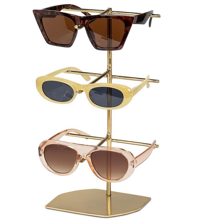 Triple Eyeglass Stand