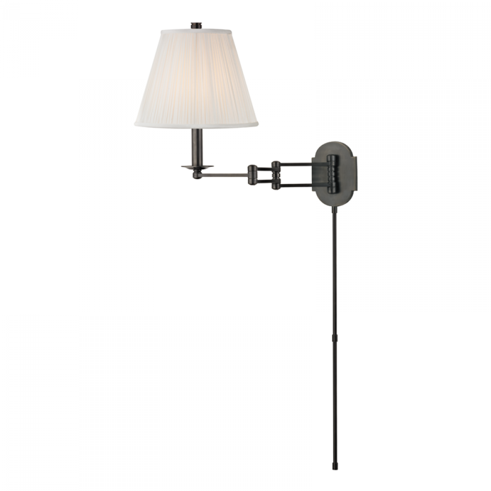 1 LIGHT WALL SCONCE WITH PLUG