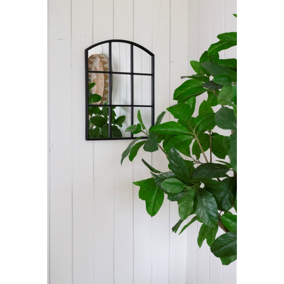 Window Mirror With Metal Frame