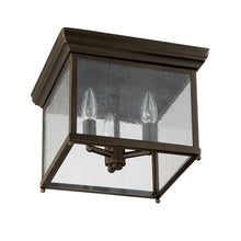 Load image into Gallery viewer, 3 Light Outdoor Flush Mount
