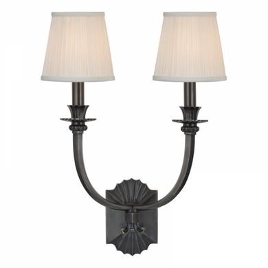 2 LIGHT WALL SCONCE