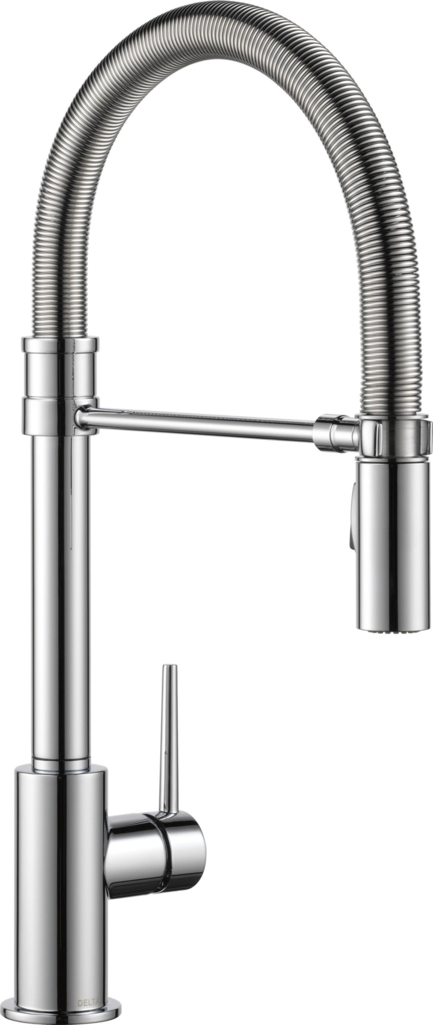 SINGLE HANDLE PULL-DOWN KITCHEN FAUCET WITH SPRING SPOUT