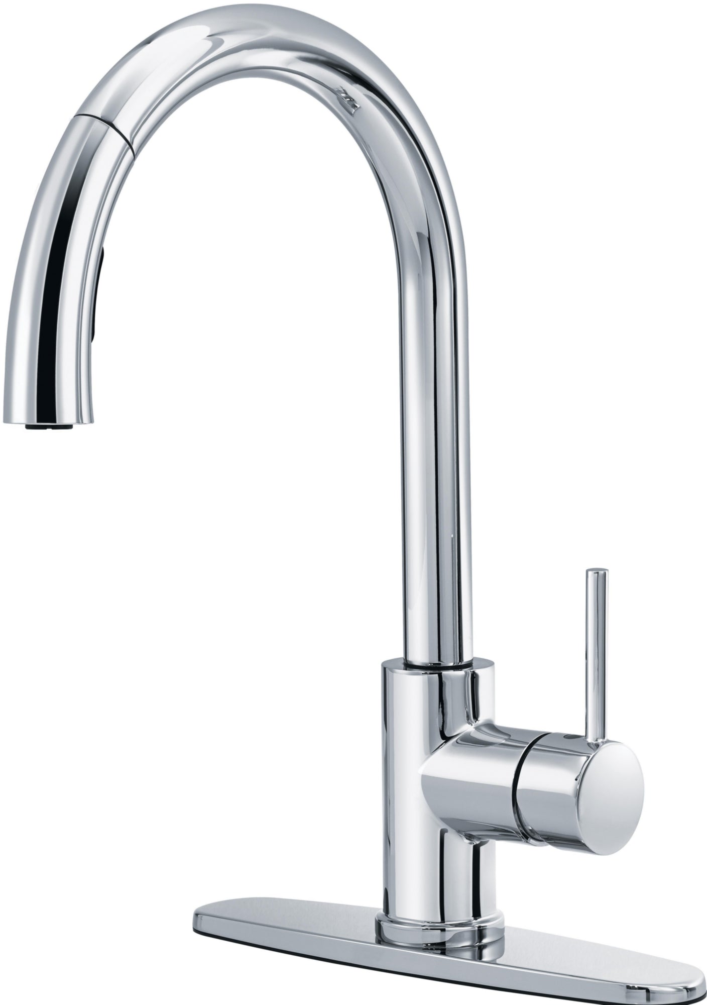 SINGLE HANDLE PULL DOWN KITCHEN FAUCET